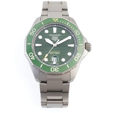 Herrur TAG Heuer Aquaracer 300M Titan Automatic, ref: WBP208B.BF06, serie nr: WHT5033, Ø43mm, box, cert & original kvitto, köpt 2023-03-16.  Vikt: 0 g