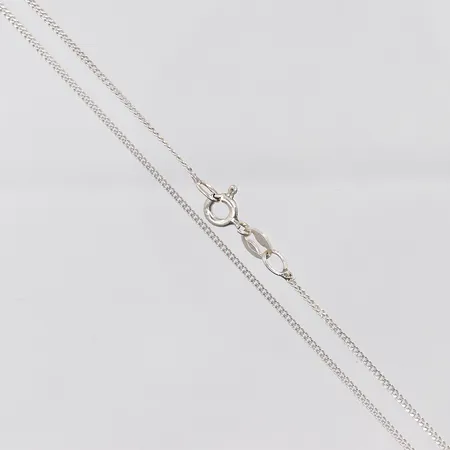 Kedja Pansar, 41cm, bredd 1,0mm, silver 925/1000 Vikt: 1,5 g