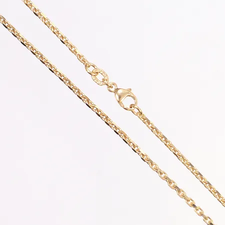 Halskedja ankarlänk, 45cm, bredd 1,8mm, 18K Vikt: 7,2 g