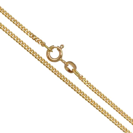 Halskedja Pansar, 18K guld, Balestra Italien, svensk kontrollstämpel, längd 50,0 cm, bredd 1,8 mm, mycket fint skick Vikt: 6,9 g