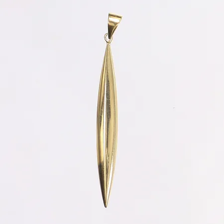 Hänge, 46x5mm, ihålig, 18K Vikt: 1,1 g