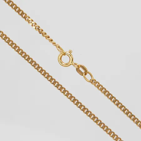Kedja, pansarlänk, längd: 45,8cm, bredd: 2mm, Balestra, 18K Vikt: 7,4 g