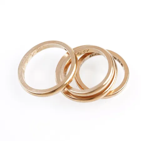 Diverse guld, 18k Vikt: 18,3 g