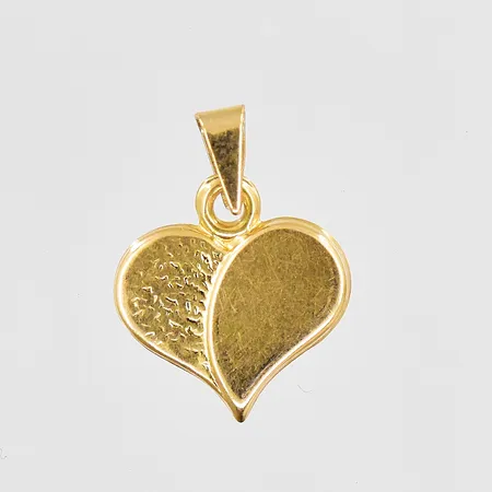 Hänge hjärta, stl 15x11mm, 18k Vikt: 0,4 g