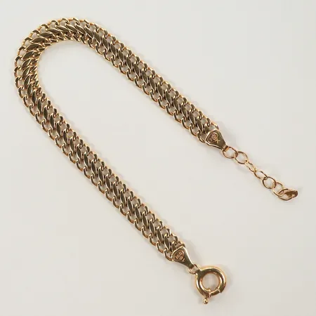 Armband, längd 20cm, bredd 6mm, 18K Vikt: 8,7 g