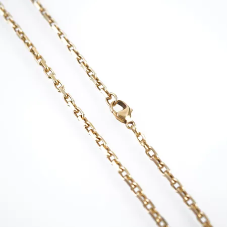 Halskedja, ankar, 49cm, bredd 3,5mm, 18k Vikt: 24,5 g