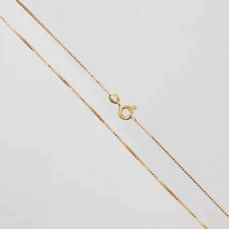 Kedja, venezia, längd: 38,2cm, bredd: 0,7mm, 18K Vikt: 2,2 g