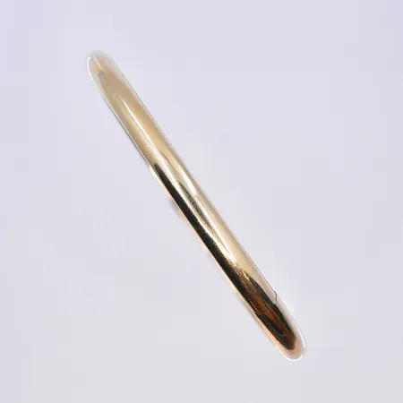 Armring, Ø58 mm, bredd 5 mm, öppningsbar, 14K. Vikt: 7,3 g
