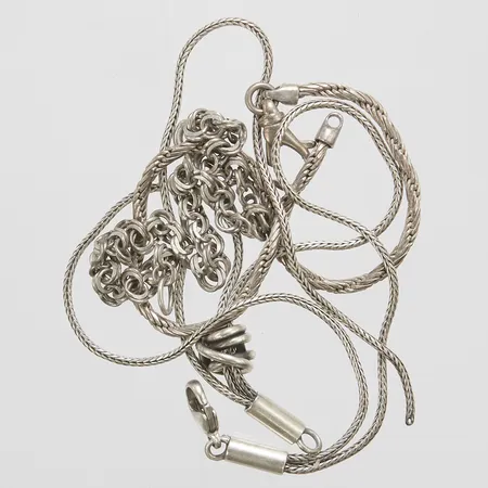 Diverse silver, defekt, brott, 925/1000 Vikt: 17,8 g