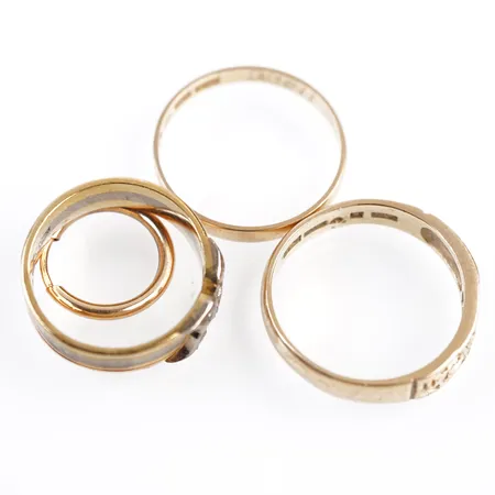 Diverse guld, 18k Vikt: 10,2 g