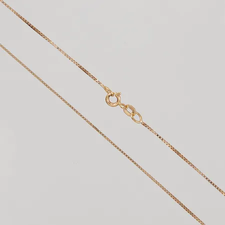 Kedja Venezia, 49cm, bredd 1mm, 18K Vikt: 2,8 g