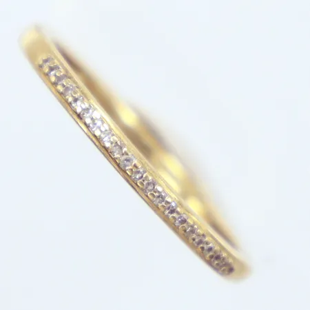 Ring Ø17mm, 18k Vikt: 1,7 g