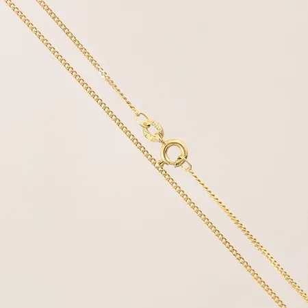 Kedja Pansar, längd 51,5cm, bredd 1,2mm, 18K Vikt: 2,7 g
