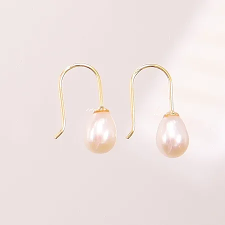Ett par örhängen, 20mm, 18K 1,7g.