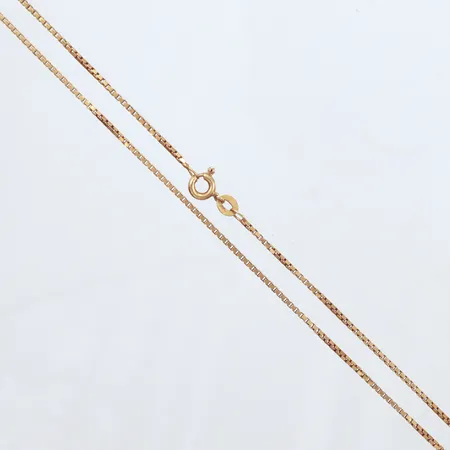 Kedja Venezia, längd 39cm, bredd 1,3mm, 18K Vikt: 4,3 g