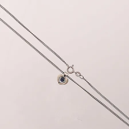 Kedja med hänge,stl 41cm.925/1000 Silver 4,3g  