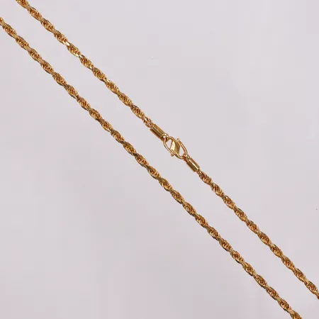 Kedja, Cordell, längd 66,5cm, bredd 3mm, s-lås, 22K Vikt: 32,5 g