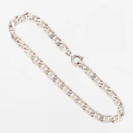 Armband Pansar med stav, 18,5cm, bredd: 5mm, silver 925/1000 Vikt: 7,4 g