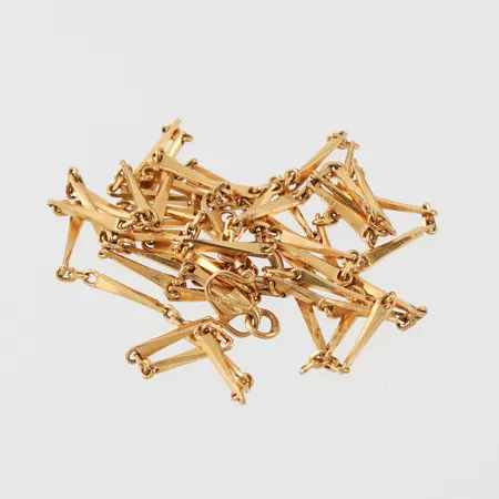 Trasigt guld, 18k. Vikt: 13,1 g