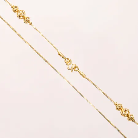Collier Thai, 43cm, 23K 7,6g.