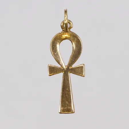 Hänge, 25x19mm inklusive hängöglan, 18K  Vikt: 1,5 g