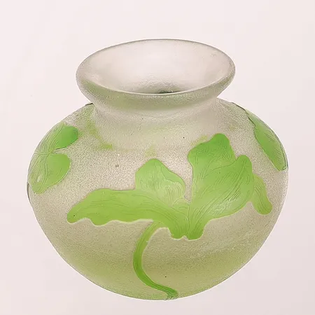 Överfångsvas Karl Lindeberg Kosta Jugend,höjd 6,5cm  