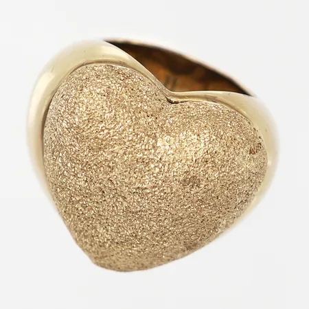 Ring, Dyrberg/Kern, hjärta, stl17, bredd: 8-25mm, original ask