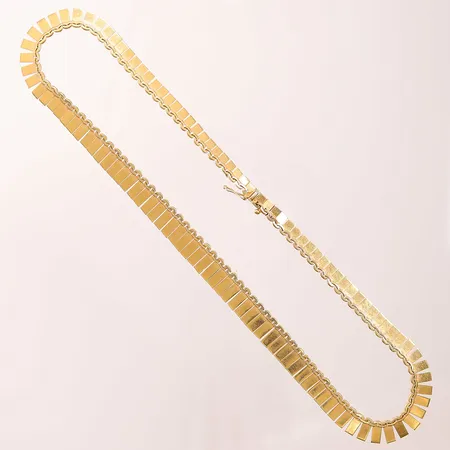 Collier, 42cm, 18K 28,0g.