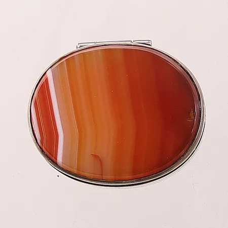 Pillerdosa design Gert Holmström 4cm.830/1000 Silver 37,8g  