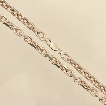 Kedja Ankarlänk, längd 51cm, bredd 5,7mm, GHA, silver 925/1000 Vikt: 51,3 g