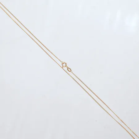 Kedja Pansar, längd 47cm, bredd 1,4mm, 18K Vikt: 2,1 g