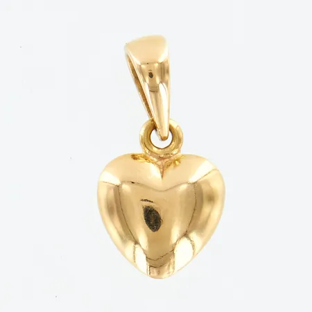 Hänge hjärta, 16x8mm, 18K Vikt: 1,8 g