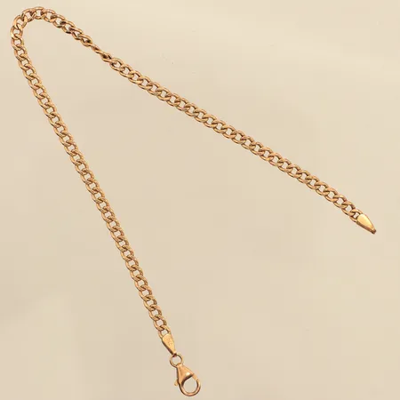 Armband Pansar, längd 18,5cm, bredd 2,8mm, repigt, 18K Vikt: 2,3 g