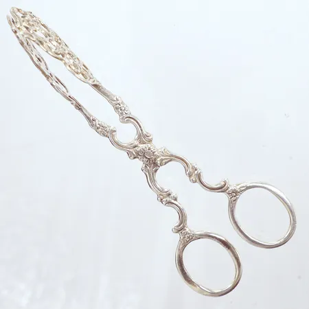 Kaktång, längd 14cm, bredd 4cm, Gewe Silvervarufabriken Ab, år 1955, silver 800/1000 Vikt: 39,3 g