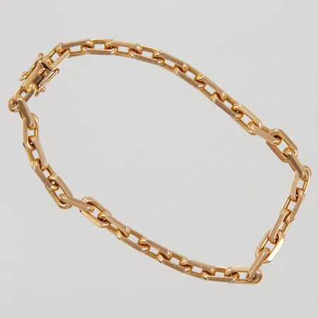 Armband Ankar, längd 19cm, bredd 4,8mm, 18K Vikt: 18,2 g