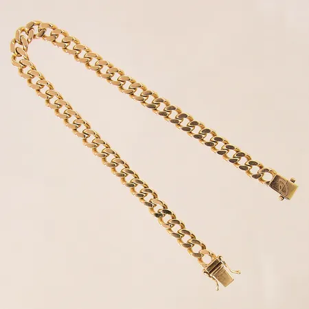 Armband Pansar, längd 21cm, bredd 6mm, 18K Vikt: 27,2 g