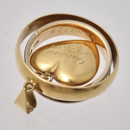 Diverse defekt guld, 18K, vikt 14,53g.