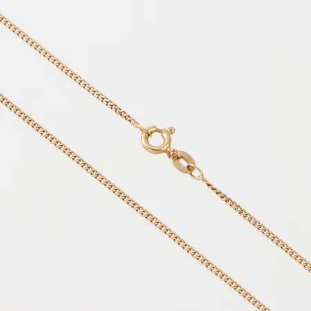 Collier Pansar, längd ca 41 cm, bredd 1.4 mm, 18k. Vikt: 3,3 g