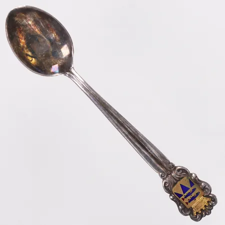 Souvenirsked, längd ca11cm, MEMA, silver Vikt: 12,8 g