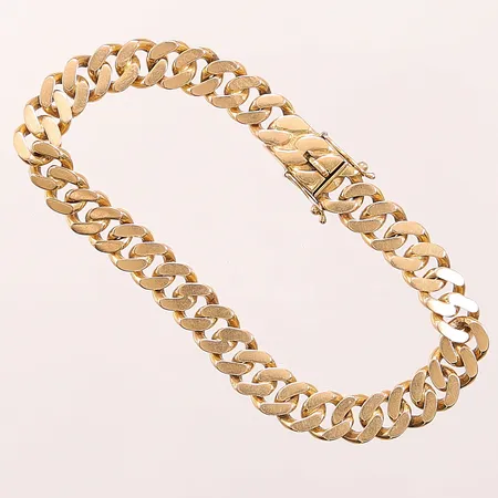 Armband pansar, 19,3cm, bredd:8mm, 18K 32,3g.