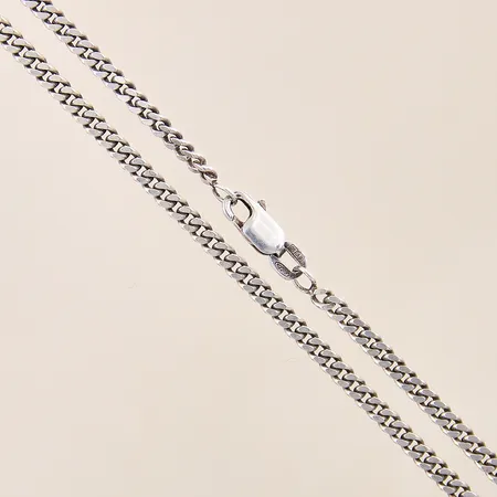 Kedja Pansar, längd 46,5cm, bredd 2,8mm, GFAB, silver 925/1000 Vikt: 9,1 g