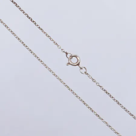 Kedja Ärtlänk, ca 55cm, bredd 1,6mm. 925/1000 silver  Vikt: 2,2 g