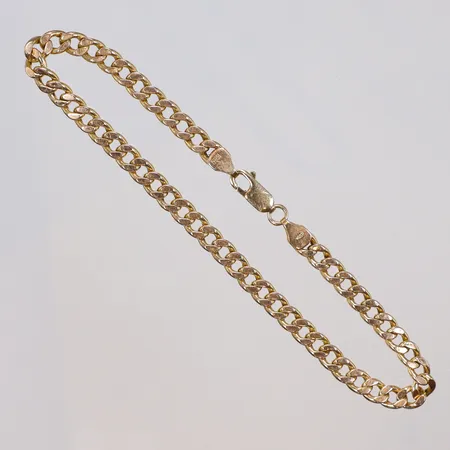 Armband Pansar 22cm bredd 4mm, GHA 18K Vikt: 7,6 g