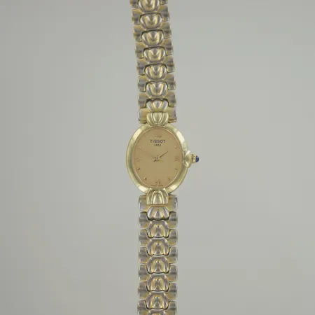 Damur Tissot G225/325, blekt armband/nytt batteri behövs. Vikt: 0 g