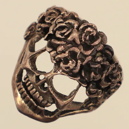 Ring, stl 20¼, bredd ca 8-27mm, silver Vikt: 13,5 g