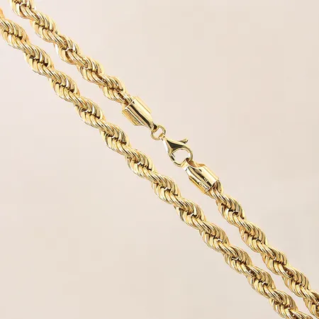 Kedja Cordell, längd 60cm, bredd 7mm, ihålig, 18K  Vikt: 30,3 g