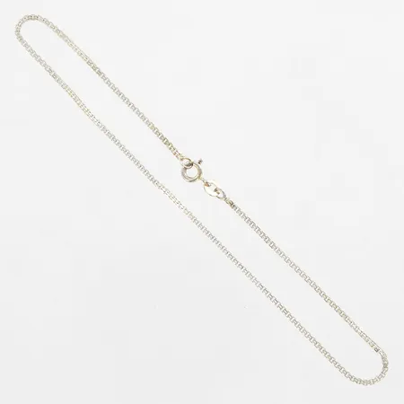 Vristlänk, 27cm, bredd: 1,4mm, silver 925/1000 Vikt: 2,7 g