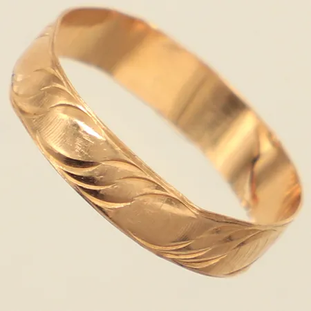 Ring, defekt, 14K Vikt: 1 g