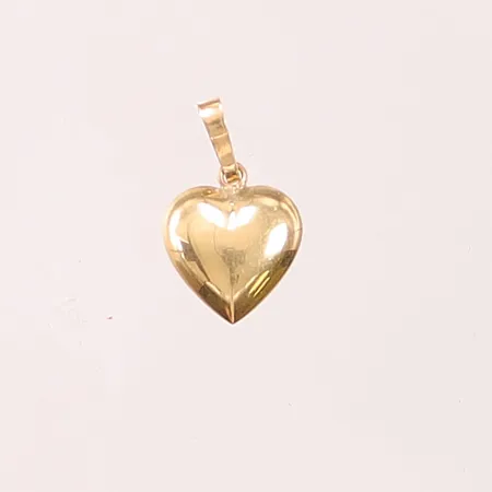 Hänge, "hjärta", 12mm, 18K 0,5g.