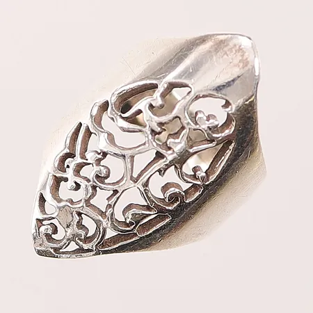 Ring, Ø16¼, bredd:27mm, 925/1000 Silver 6,5g.